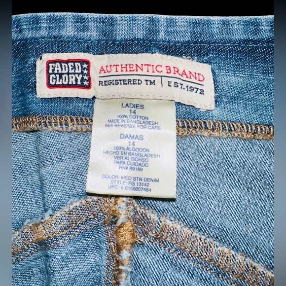 🥇FADED GLORY DENIM SKIRT🥇 - Picture 5 of 5